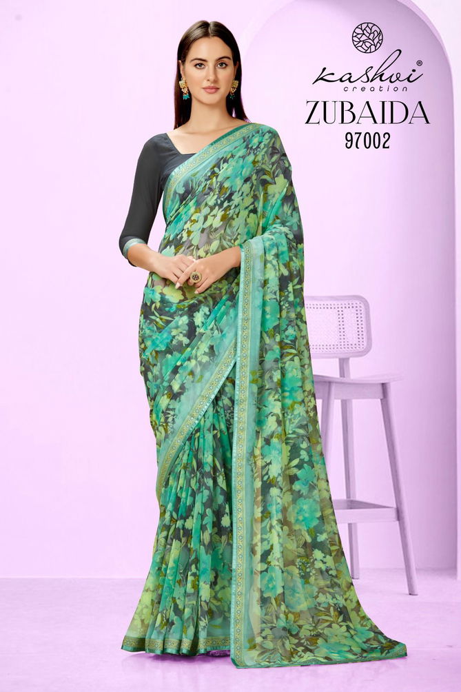 Kashvi Zubaida By Lt Fabric Georgette Sarees Catalog